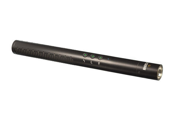Røde NTG-4 Shotgun-mikrofon Shotgun med høypassfilter og boost 